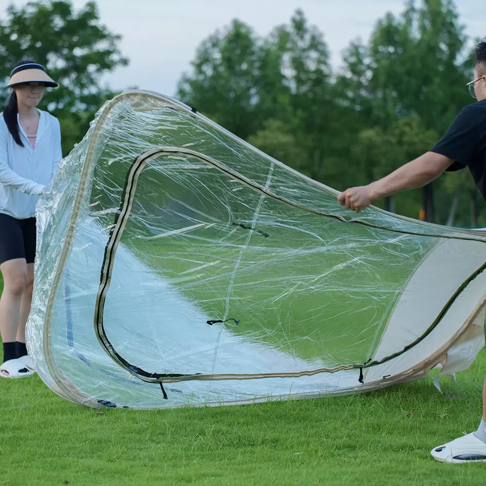 خيمة الفقاعات ClearView: إعداد فوري للاستمتاع بالأنشطة الخارجية طوال الموسم