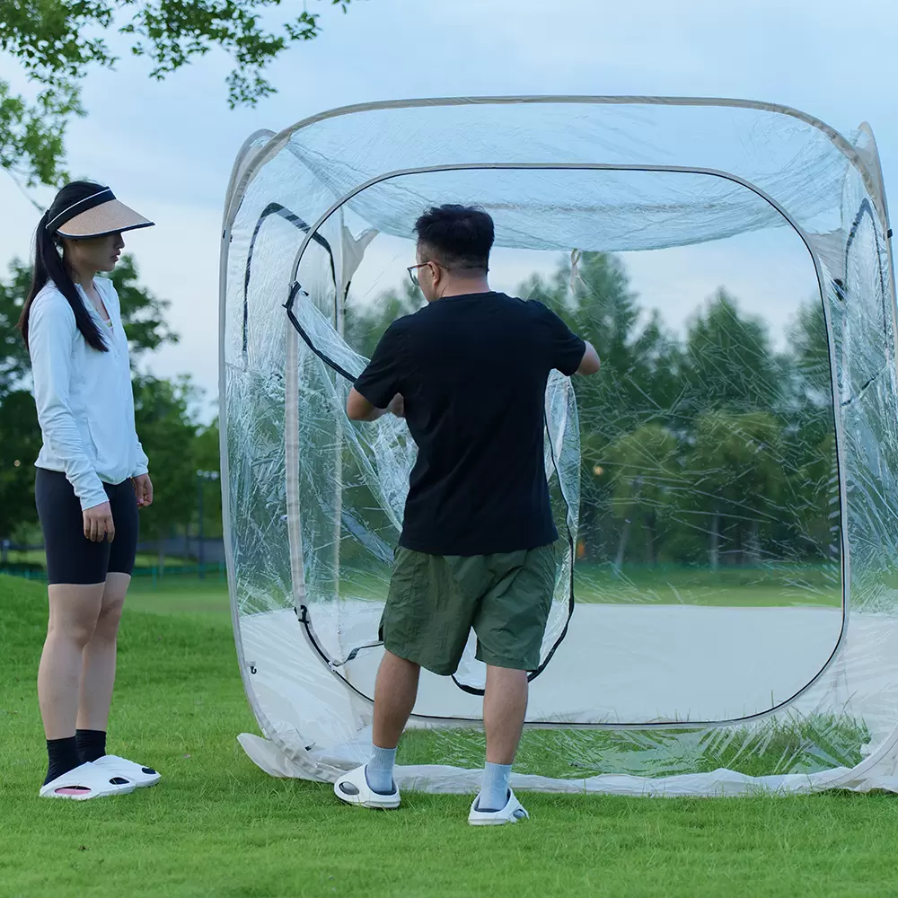 خيمة الفقاعات ClearView: إعداد فوري للاستمتاع بالأنشطة الخارجية طوال الموسم